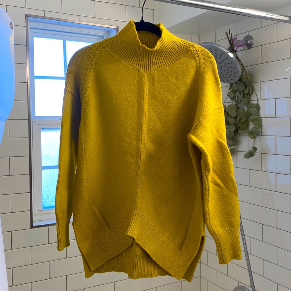 Anthropologie mock neck sweater